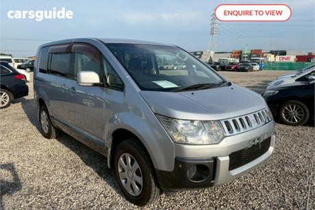 Silver 2013 Mitsubishi Delica OtherCar D:5 M 4WD