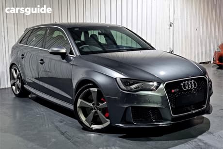 Grey 2015 Audi RS3 Hatchback Sportback Quattro