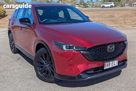 Red 2022 Mazda CX-5 Wagon Gt Sp (Awd)