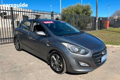 Grey 2016 Hyundai I30 Hatchback Active
