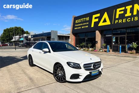 White 2020 Mercedes-Benz E300 Saloon