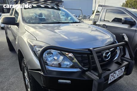 Silver 2019 Mazda BT-50 Dual Cab Utility Xt (4X4) (5Yr)
