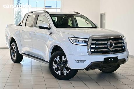 White 2021 GWM UTE Dual Cab Utility Cannon (4X2)