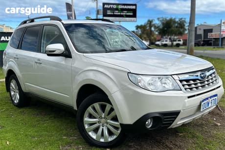 White 2012 Subaru Forester Wagon Xs Premium