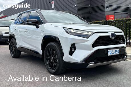 White 2023 Toyota RAV4 Wagon Xse (Awd) Hybrid Premium Paint