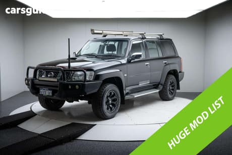 Black 2016 Nissan Patrol Wagon St N-Tec (4X4)