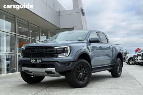 Grey 2025 Ford Ranger Double Cab Pick Up Raptor 3.0 (4X4)