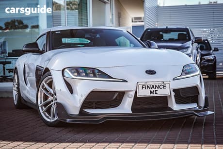 White 2019 Toyota Supra Coupe Gts