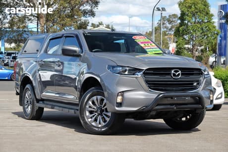 Grey 2022 Mazda BT-50 Dual Cab Pick-up Xt (4X4)
