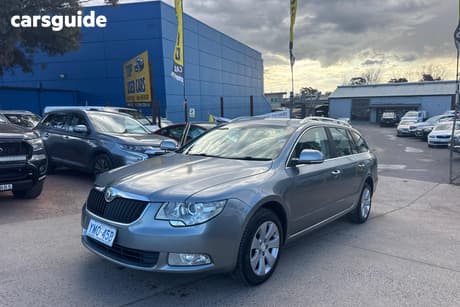 Silver 2011 Skoda Superb Wagon 118 Tsi Ambition