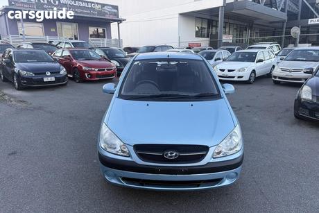 Blue 2010 Hyundai Getz Hatchback Sx