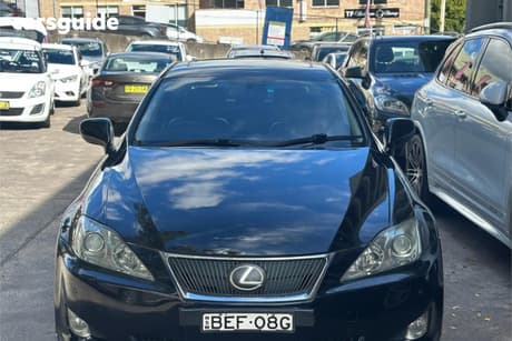 Black 2007 Lexus IS250 Sedan Sports Luxury