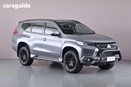 Grey 2019 Mitsubishi Pajero Sport Wagon Black Edition (4X4) 7 Seat