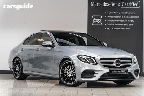 Silver 2017 Mercedes-Benz E400 Saloon 4Matic