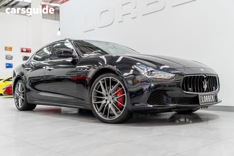 White 2016 Maserati Ghibli Sedan M157