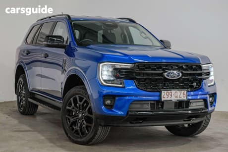 Blue 2025 Ford Everest Wagon Sport (4Wd)
