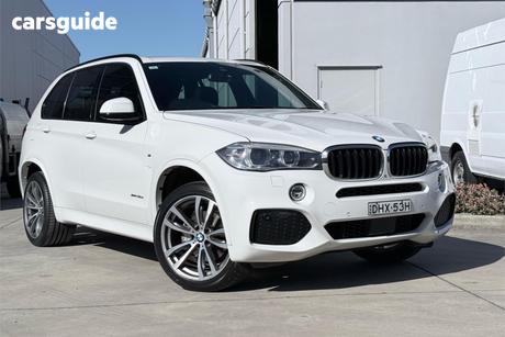 White 2016 BMW X5 Wagon Xdrive 30D