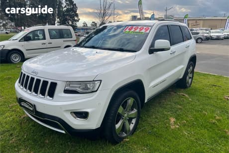 White 2014 Jeep Grand Cherokee Wagon Limited (4X4)