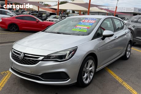 Silver 2016 Holden Astra Hatchback Rs