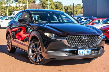 Black 2025 Mazda CX-30 Wagon G20 Evolve (Fwd)