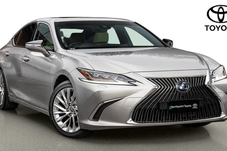 Silver 2020 Lexus ES300H Sedan Sports Luxury Brn Mts (Hybrid)