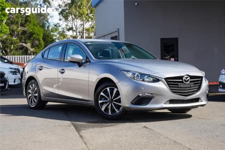 Silver 2014 Mazda 3 Sedan Neo