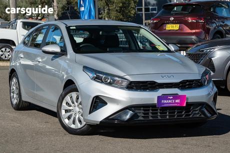 Silver 2024 Kia Cerato Hatchback S