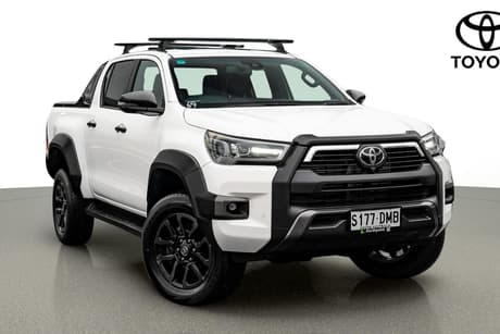 White 2024 Toyota Hilux Double Cab Pick Up Rogue 48V (4X4)