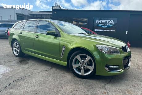 Green 2015 Holden Commodore Sportswagon Sv6
