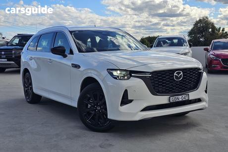 White 2026 Mazda CX-80 Wagon G40E Gt