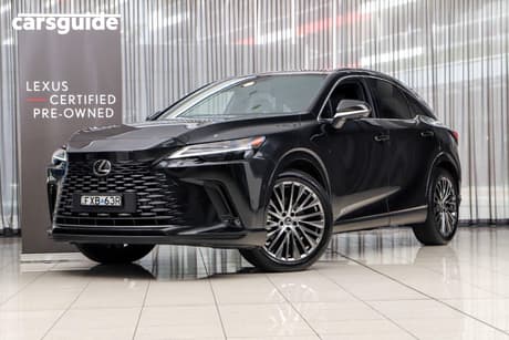 Black 2025 Lexus Rx450H+ Wagon Sports Luxury Awd Hybrid