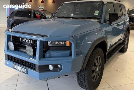 Blue 2026 Toyota Landcruiser Prado Wagon Altitude