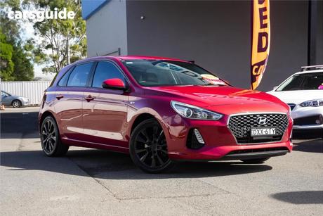 Red 2018 Hyundai I30 Hatchback Trophy Limited Edition