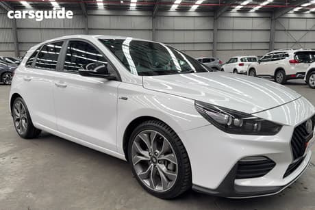 White 2020 Hyundai I30 Hatchback N Line