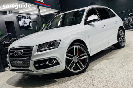 White 2016 Audi SQ5 Wagon 3.0 Tfsi Quattro