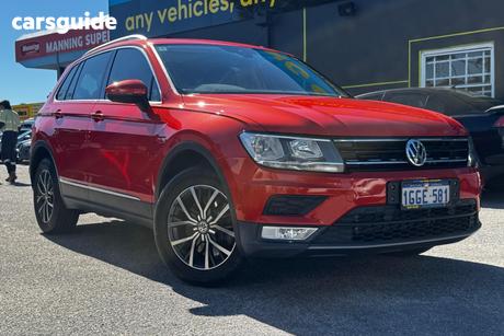 Orange 2016 Volkswagen Tiguan Wagon 132 Tsi Comfortline
