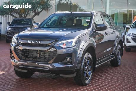 Black 2026 Isuzu D-MAX Crew Cab Utility X-Terrain (4X4)