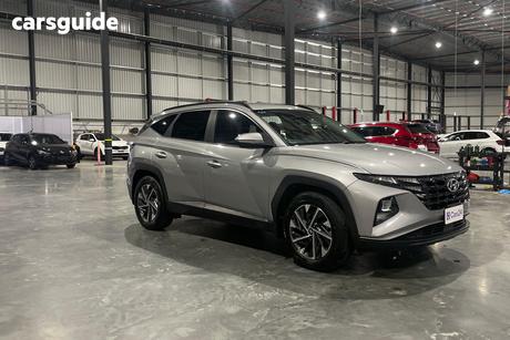 Silver 2022 Hyundai Tucson Wagon Elite (Awd)