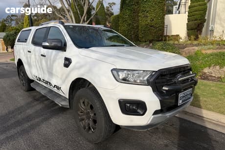 White 2019 Ford Ranger Double Cab Pick Up Wildtrak 3.2 (4X4)