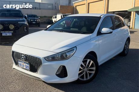 White 2019 Hyundai I30 Hatchback Active