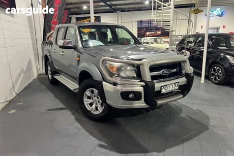 Grey 2010 Ford Ranger Dual Cab Pick-up Xlt (4X4)