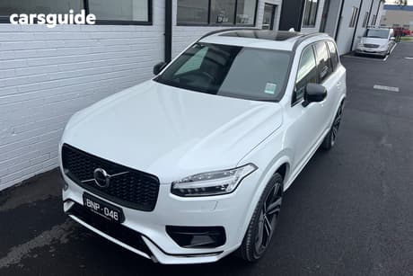 White 2021 Volvo XC90 Wagon T6 R-Design (Awd)