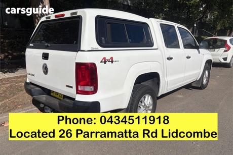 White 2021 Volkswagen Amarok Dual Cab Utility Tdi420 Core 4Motion