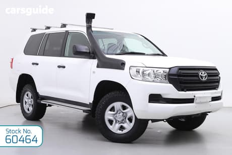White 2016 Toyota Landcruiser Wagon Gx (4X4)