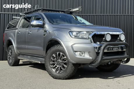 Silver 2016 Ford Ranger Dual Cab Utility Xlt 3.2 (4X4)