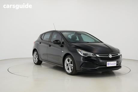 Black 2017 Holden Astra Hatchback Rs