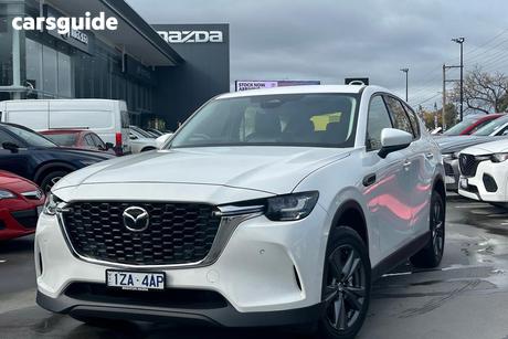 White 2025 Mazda CX-60 Wagon G25 Touring