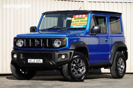 Blue 2021 Suzuki Jimny Wagon Glx (Qld)