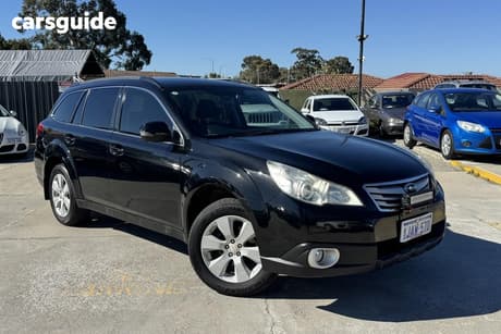 Black 2012 Subaru Outback Wagon 2.5I