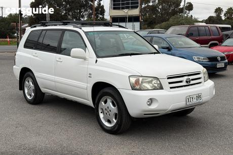 White 2005 Toyota Kluger Wagon Grande (4X4)
